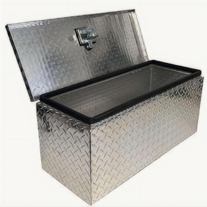 Boîte à outils verrouillable en aluminium 5052 Herui Ute Canopy HR-710-LTT, surface brute/peinte par poudrage, 715x320x300mm, pour plateau de pick-up, marché canadien - Product Image 4