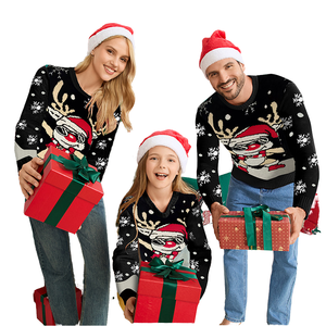 Maglione Natalizio Con Luci LED, Maglioni Natalizi Famiglia Set