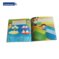Livre pour enfants imprimé sur mesure en couleur écologique imprimé à la demande à l'aide de papier d'art en carton papier couché papier offset