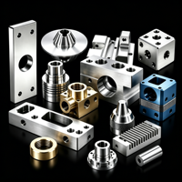 Servicios de Prototipado Rápido y Fabricación Personalizados, Programación, Fresado, Fabricación, Piezas de Aluminio, Mecanizado CNC