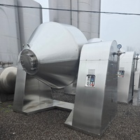 Mélangeur de poudre conique carré en acier inoxydable sur mesure pour le mélange de produits chimiques et de détergents en poudre, haute productivité, automatique