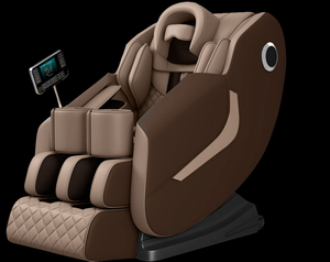 Fauteuils de massage à roulettes électriques 4D Zero Gravity pour thérapie par gravité Fauteuil de massage inclinable tactile avec chaleur - Product Image 5