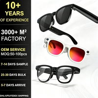 Lunettes Intelligentes Sans Fil Style Meta avec Caméra IA, Commande Vocale, Étanchéité IPX-5, Traduction en Temps Réel, Appel Vidéo HD 1080P