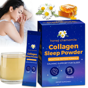 Polvo de colágeno de belleza de proteínas, polvo de péptidos de colágeno <span class=keywords><strong>para</strong></span> <span class=keywords><strong>la</strong></span> piel, <span class=keywords><strong>el</strong></span> cabello y <span class=keywords><strong>la</strong></span> <span class=keywords><strong>salud</strong></span> de las uñas, soporte de sueño rápido, polvo de melatonina - Product Image 1