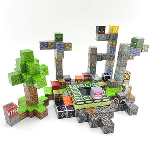Bloques Magnéticos, Juguetes STEM, Juegos de Construcción Educativos con Caja de Almacenamiento para Niños, Juegos de Aprendizaje Creativo |   Logotipo Personalizado Disponible - Product Image 5