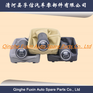 Funda Protectora para Palanca de Cambios Fuxin, Estilo Clásico en Cuero PU, para Modelo Pineapple, Color Negro Gris Arroz - Product Image 1