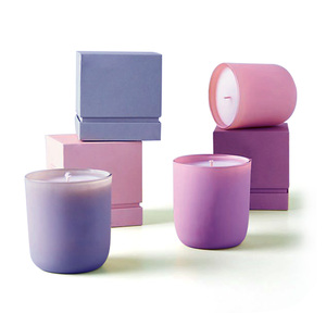Candle Packaging Boxes Candle Paper Luxury Empty Candle Jars with Lid and Boxes