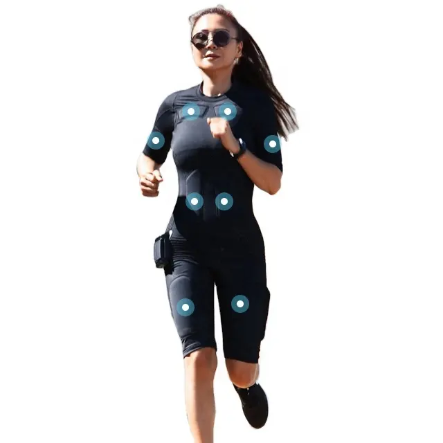 Многофункциональный тренировочный костюм ems с беспроводным управлением через Bluetooth для медицинского центра/тренажерного клуба/дома