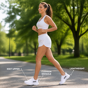 Zapatillas Deportivas de Nuevo Estilo, Cómodas, <span class=keywords><strong>Suaves</strong></span> y Transpirables, Resistentes al Desgaste, con Cordones, <span class=keywords><strong>para</strong></span> <span class=keywords><strong>Hombre</strong></span> y Mujer - Product Image 6
