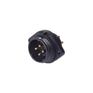 Conectores de cable circulares hembra de 5 posiciones originales 15A IP68 -25 85 grados Celsius equipo de distribución de energía conectores PCB - Product Image 3