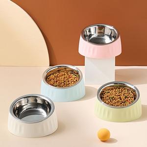 <span class=keywords><strong>15</strong></span> graus inclinado <span class=keywords><strong>Pet</strong></span> Bowls Bacia do aço inoxidável para cães e gatos interiores - Product Image 1