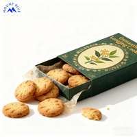 Galletas Gourmet Premium Artesanales con Aroma a Osmanthus y Té Longjing, Infusionadas con Chocolate, Azúcar, Sal y Textura Crujiente, en Caja