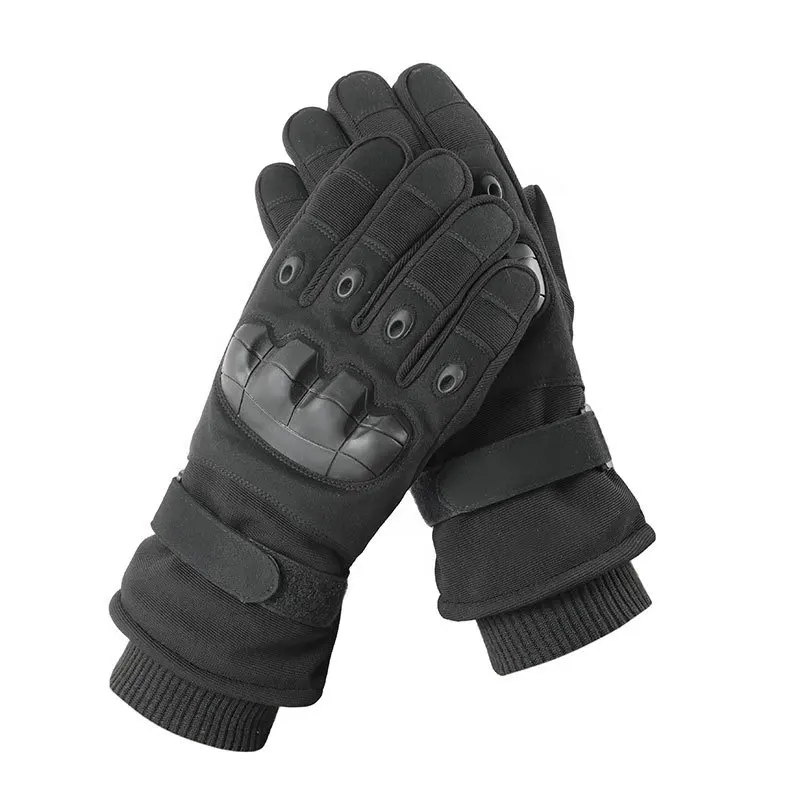 YAKEDA Motorrad Kampf handschuhe Touchscreen Radfahren Hard Knuckle Cut Resistance Handschuhe Jagd Shooting Combat Tactical Gloves