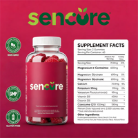 Complément alimentaire en glycinate de magnésium sous forme de oursons gélifiés, enrichi en fibres et minéraux pour améliorer la mémoire et favoriser la relaxation