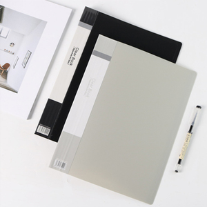 Biểu tượng tùy chỉnh A4 thư Kích thước rõ ràng PP hiển thị cuốn sách trường hợp trình bày lưu trữ giữ cuốn sách cho tác phẩm nghệ thuật sơn tập tin nộp hồ sơ - Product Image 5