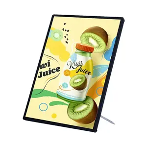 Panel <span class=keywords><strong>de</strong></span> Menú Colgante Magnético <span class=keywords><strong>de</strong></span> Acrílico con Caja <span class=keywords><strong>de</strong></span> Luz LED Ultra Delgado y Personalizable en Varios Colores para Uso en Interiores/Exteriores en Restaurantes - Product Image 5