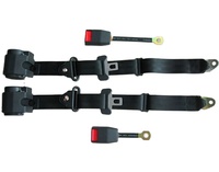 Rétracteur automatique de longueur de 3 mètres pour ceinture de sécurité de bus 3 points en polyester