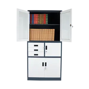 Factory Sells Modern Metal Office Furniture Filing Cabinets Finance Room Cabinets with 3 Drawer