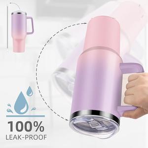 Grande demande Logo personnalisé 40oz Tumbler H2.0 Fiole à vide en acier inoxydable à double paroi Tasse de voyage isolée Fiole <span class=keywords><strong>thermos</strong></span> 2 <span class=keywords><strong>litres</strong></span> - Product Image 4