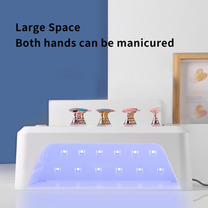 Professionelle Doppel-Handtrocknerlampe 2-in-1 72W Hochleistungs-Gel-UV-LED-Nageltrockner mit Dual-Licht 365/405nm Wellenlängen Weiß ABS 1 Jahr Garantie - Product Image 5