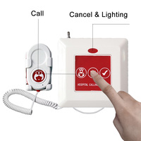 Sistema Inalámbrico de Llamada para Cuidadores, Botón de Alerta para Enfermeras, para Pacientes Mayores en el Hogar