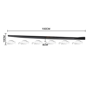 Extensiones de faldones laterales de fibra de carbono, labio divisor de barbilla y alerón para BMW Serie 2 F44 2021 en adelante, tuning automotriz - Product Image 2