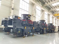 Alibaba VSI concasseur 7611 8518 9526 fabricant de sable rivière pierre granit gravier sable production concasseur machine