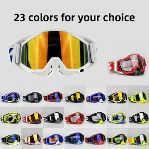 Gafas de Motociclismo Deportivas Azules para PC, Protección UV400, Marco Completo de TPU, Resistentes al Viento, a la <span class=keywords><strong>Arena</strong></span> y al Polvo, Lentes <span class=keywords><strong>Espejadas</strong></span> Polarizadas, Correa Ajustable - Product Image 2
