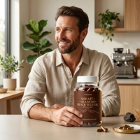 Complément alimentaire Shilajit Men Extract Complex Ultra Capsules avec algues et graines noires, 60 capsules, 30g, OEM ODM, étiquette privée