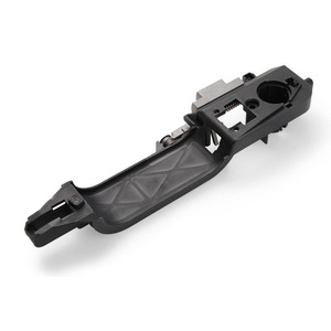 Base del Soporte de la Manija de la Puerta Izquierda 8S4Z5426685B para Ford Focus 2008-2011, Pieza de Repuesto de Plástico Negro - Product Image 1