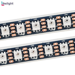 ओम गंध पता लगाने योग्य उच्च चमक-2815 100 लिड्स ip20 ip65 rgb पिक्सेल 12v परिदृश्य कला प्रकाश डिजाइन नेतृत्व वाली पट्टी प्रकाश - Product Image 3