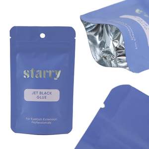 Bolsa de plástico Rosa mate con cremallera y logotipo personalizado, herramientas de maquillaje, paquete de plástico transparente, ventana, autosellado, bolsa de plástico rosa con orificio para colgar - Product Image 6