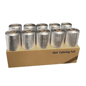 Manufacturer Customized Logo ECO Friendly Aluminum Hairdressing Foil Roll Film For Salon