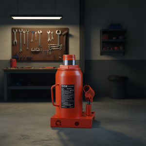 Gato hidráulico tipo botella Vevor de 30 toneladas, elevador manual para reparación automotriz y construcción de acero - Product Image 2