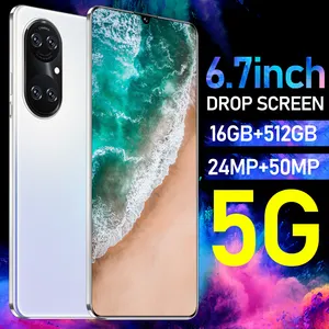 2021 새로운 패션 저렴한 비용으로 잠금 해제 스마트 폰 P46 8gb Ram + 128gb Rom 4g 안드로이드 휴대 전화