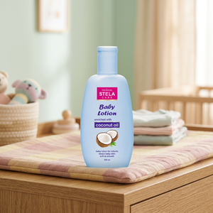 Loción Corporal para Bebés Stela Care con Aceite de Coco, Loción Hidratante Ligera de Uso Diario para Bebés, Piel Suave y Tersa, Venta al por Mayor - Product Image 6