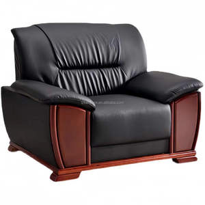 Ensemble de canapés de bureau modernes, simples, écologiques et durables avec table basse pour réception d'entreprise et négociations à trois personnes - Product Image 3