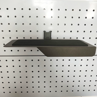Magasin spécialisé de centre commercial combiner librement bande murale suspendue hauteur réglable Sneaker loisirs chaussure présentoir