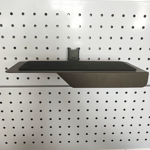 ราวแขวนรองเท้าแบบแขวนผนังแบบปรับความสูงได้ของร้านค้าพิเศษสำหรับรองเท้าลำลอง - Product Image 4