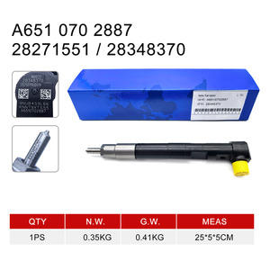 Injecteur de carburant à rampe commune Diesel de haute qualité 28348370 A6510702887 pour <span class=keywords><strong>mercedes</strong></span>-benz CLA/<span class=keywords><strong>classe</strong></span>/GLC/grade 2.2 <span class=keywords><strong>CDI</strong></span> - Product Image 6