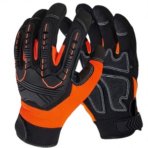 JNA Group Heavy-Duty Mechanics Work <b>Gloves</b> for Women TPR Impact Anti-Vibration Safety Protection Small Size <b>Touchscreen</b> - Product Image 1