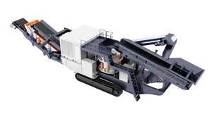 Broyeur de pierre portatif de chenille pour le grand concassage pour l'utilisation mobile de carrière avec des composants de PLC d'engrenage de moteur de noyau - Product Image 5