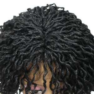 Novelties วิกผมเทียมทรงแอฟโฟร,<span class=keywords><strong>ผม</strong></span>ถักโครเชท์ลอนเดอร์เมดเดรดล็อคแบบนุ่มเทพธิดายิปซี - Product Image 5