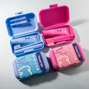 Kit de Soins Bucco-Dentaires Personnalisé avec Logo pour Usage Familial et Domestique, Brosse à Dents et Cure-Dents pour Voyage, Vente en Gros Usine - Product Image 1