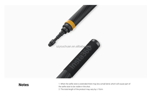 En Existencia, <span class=keywords><strong>Palo</strong></span> Selfie Invisible <span class=keywords><strong>Insta</strong></span> <span class=keywords><strong>360</strong></span> Original de Edición Extendida de 3 Metros para Insta360 ONE, One X3 / X2 / ONE R / ONR X - Product Image 5