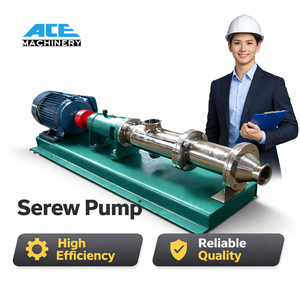 Pompe à vis simple sanitaire en acier inoxydable SS304 2 CV 1,5 kW, efficace, avec stator FKM et moteur à variateur continu - Product Image 3