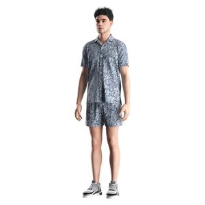 Chemise Hawaïenne Homme à Manches Courtes, Motif Floral Sublimé, Style Plage et Sport, Idéale pour l'Été - Product Image 5