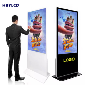 Écran tactile LCD vertical Full HD de 65 pouces, machine d'affichage publicitaire, grande signalisation intérieure pour centre commercial, support d'affichage totem - Product Image 1