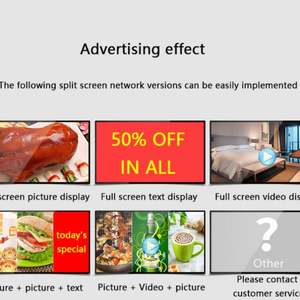 ป้ายดิจิตอลแอนดรอยด์27 "จอ LCD แบบสัมผัสหน้าจอพร้อมคะแนน IP65สำหรับลิฟท์และการโฆษณาในร่ม - Product Image 4