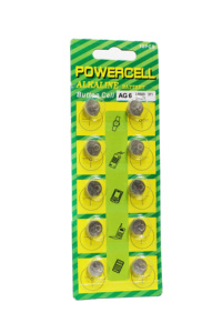 Best Selling Alkaline 1.5V AG6 LR920 Button <b>Coin</b> Cell <b>Battery</b> for Toys Consumer Electronics Alarm Watches - Product Image 4